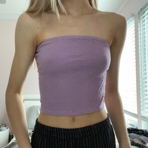 Lilac tube top